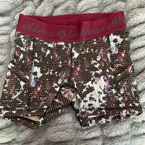 EUC Lulu spandex shorts